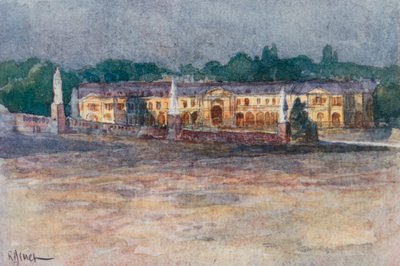 Las Grandes Caballerizas, Versalles de Rene Binet
